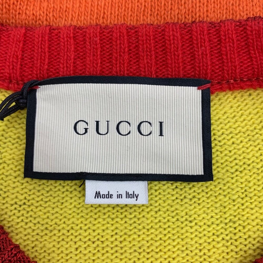Gucci multicolor wool knit sweater - Picture 5 of 8